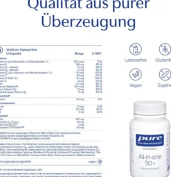 Pure Encapsulations All-In-One 50+ 60 Kapseln