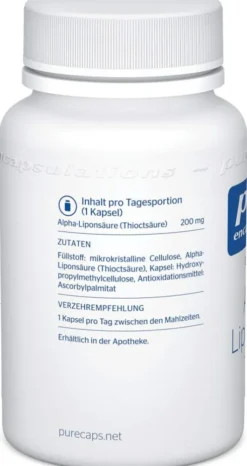 Pure Encapsulations Alpha Liponsäure 60 Kapseln