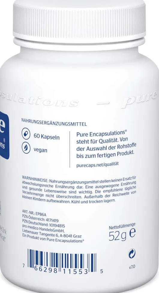 Pure Encapsulations Amd Formel 60 Kapseln