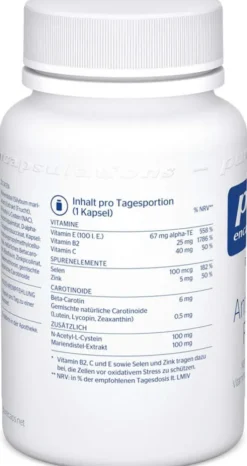 Pure Encapsulations Antioxidant Formel Kapseln 60 Kapseln