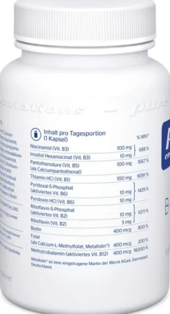 Pure Encapsulations B Complex Plus 120 Kapseln