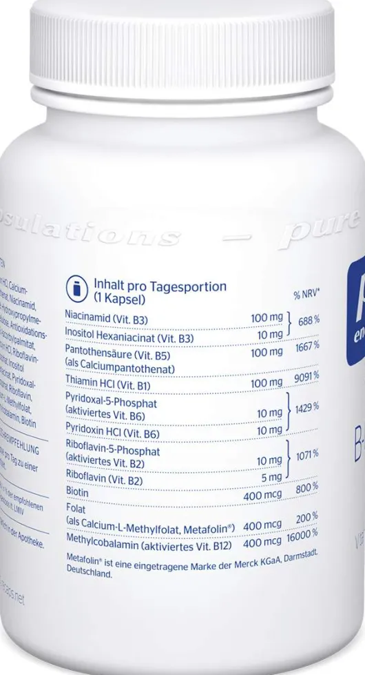 Pure Encapsulations B Complex Plus 120 Kapseln
