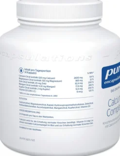 Pure Encapsulations Calcium Complex Kaps