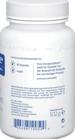 Pure Encapsulations Calcium Magnesium 90 Kapseln