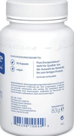 Pure Encapsulations Calciumcitrat 90 Kapseln
