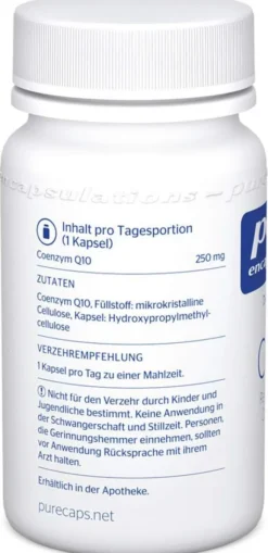 Pure Encapsulations Coq10 250 mg 30 Kapseln