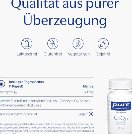 Pure Encapsulations Coq10 60 mg 30 Kapseln