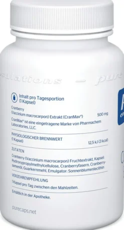 Pure Encapsulations Cranberry Extrakt 60 Kapseln