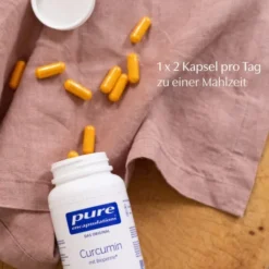 Pure Encapsulations Curcumin Mit Bioperine 120 Kapseln