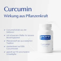 Pure Encapsulations Curcumin Mit Bioperine 120 Kapseln