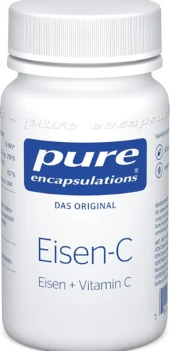 Pure Encapsulations Eisen C 60 Kapseln