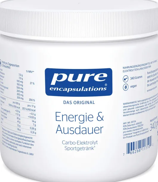 Pure Encapsulations Energie & Ausdauer 340 G Pulver