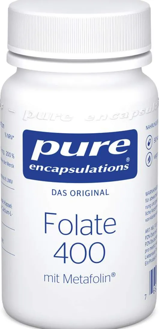 Pure Encapsulations Folate 400 Kapseln