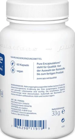 Pure Encapsulations Granatapfel Plus 60 Kapseln