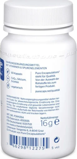 Pure Encapsulations Haut-Haare-Nägel 60 Kapseln
