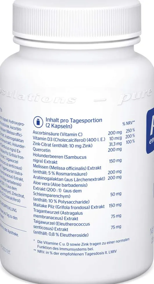 Pure Encapsulations Immun Aktiv 60 Kapseln