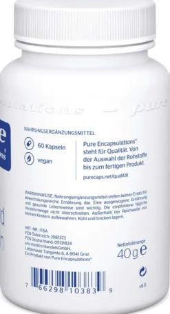 Pure Encapsulations Jod und Tyrosin Kapseln