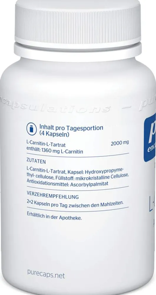Pure Encapsulations L-Carnitin Kapseln