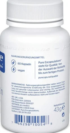 Pure Encapsulations L-Carnitin Kapseln