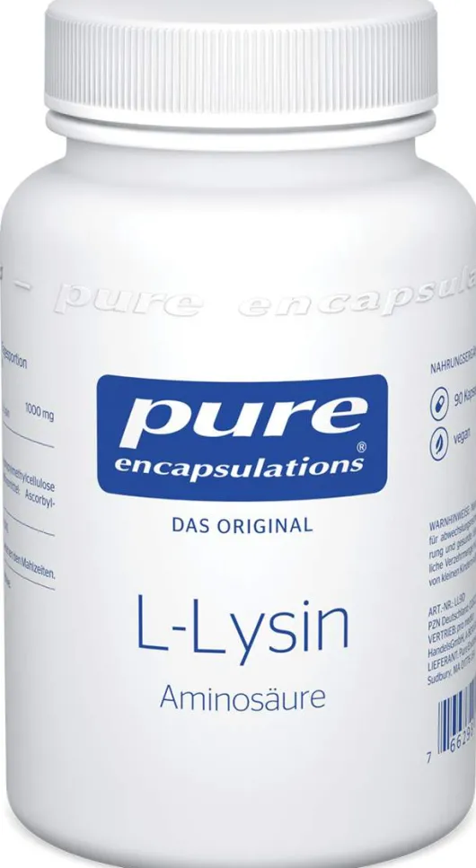 Pure Encapsulations L-Lysin Kapseln 90 Kapseln