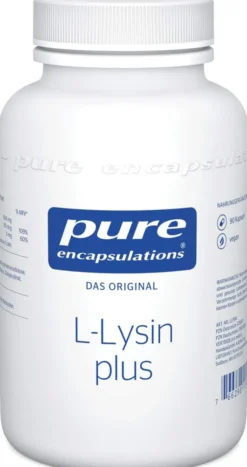 Pure Encapsulations L-Lysin Plus 90 Kapseln