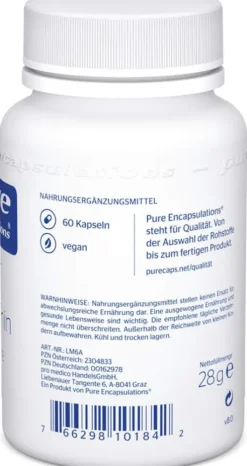 Pure Encapsulations L-Methionin Kapseln