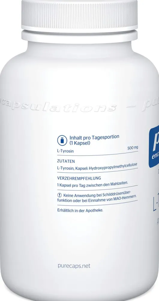 Pure Encapsulations L-Tyrosin Kapseln