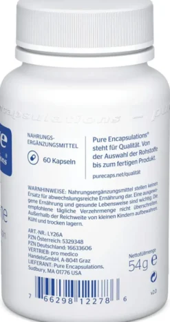 Pure Encapsulations Lycopene 20 mg 60 Kapseln