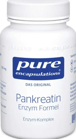 Pure Encapsulations Pankreatin Enzym Formel 60 Kapseln
