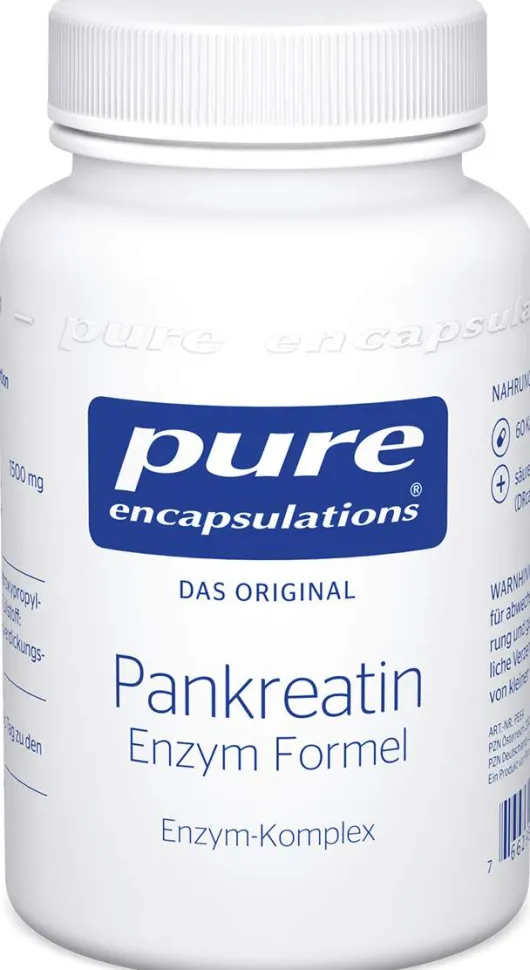Pure Encapsulations Pankreatin Enzym Formel 60 Kapseln