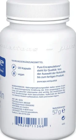 Pure Encapsulations Quercetin 120 Kapseln