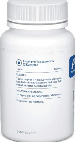 Pure Encapsulations Taurin Kapseln