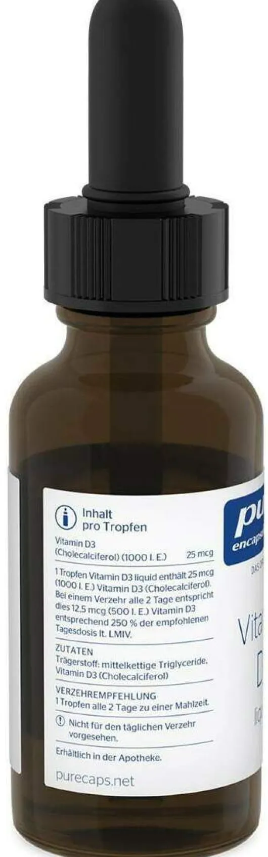 Pure Encapsulations Vitamin D3 22,5 ml Liquid