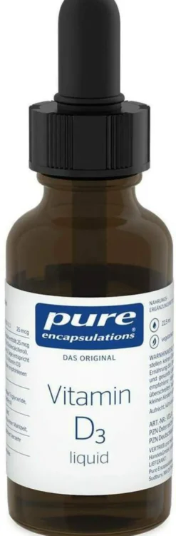 Pure Encapsulations Vitamin D3 22,5 ml Liquid