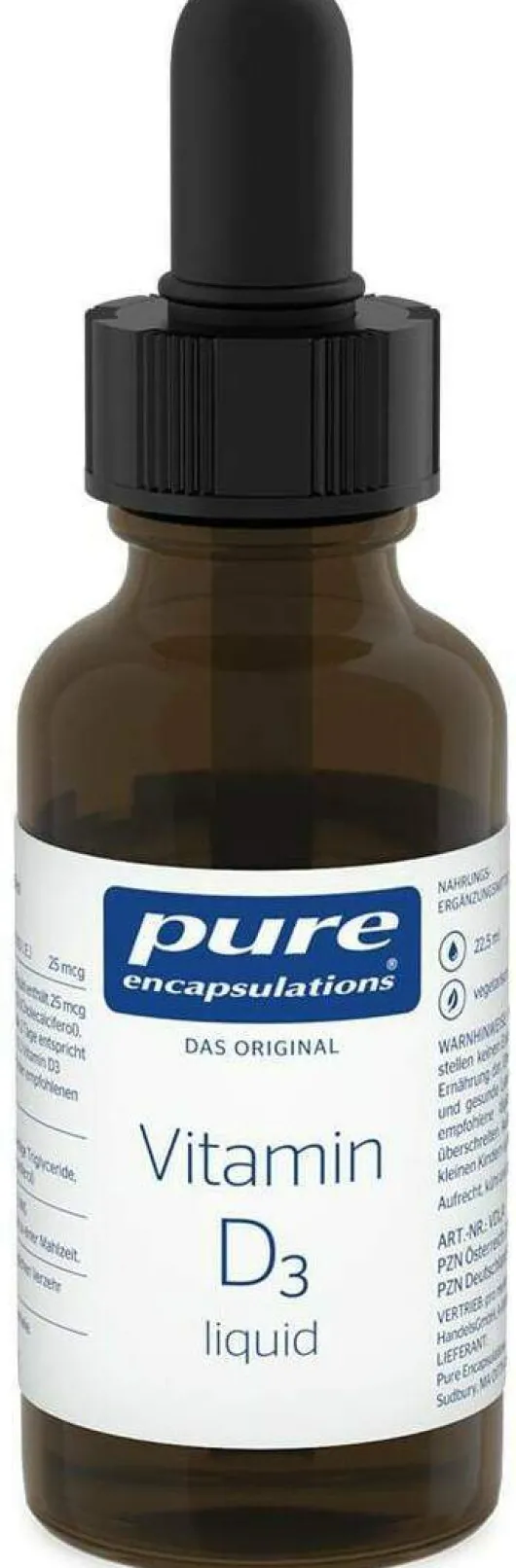 Pure Encapsulations Vitamin D3 22,5 ml Liquid