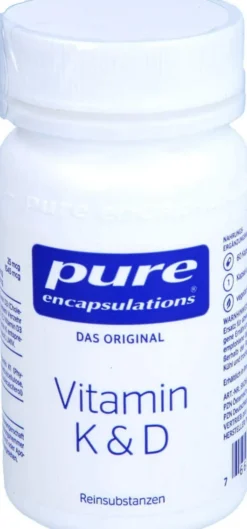 Pure Encapsulations Vitamin K & D 60 Kapseln