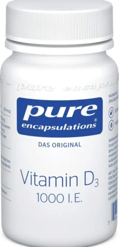 Pure Encapsulations Vitamin D3 1000 I.E. Kapseln