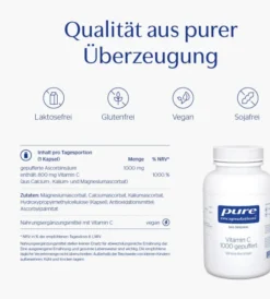 Pure Encapsulations Vitamin C 1000 Gepuffert 90 Kapseln