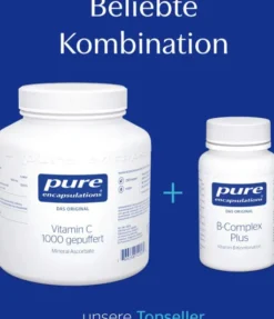 Pure Encapsulations Vitamin C 1000 Gepuffert 250 Kapseln