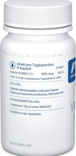 Pure Encapsulations Vitamin A Retinylacetat Kapseln