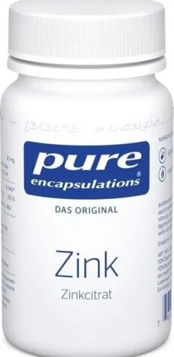 Pure Encapsulations Zink 60 Kapseln