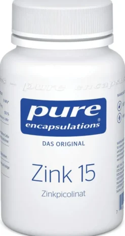 Pure Encapsulations Zink 15 Zinkpicolinat 180 Kapseln