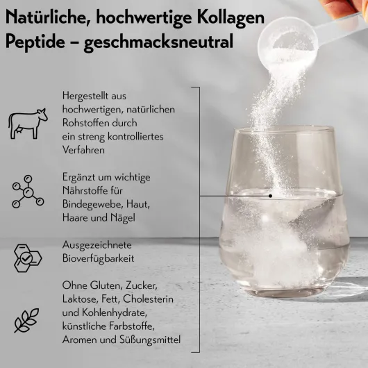 PureSGP Kollagen Peptide 900 g Pulver