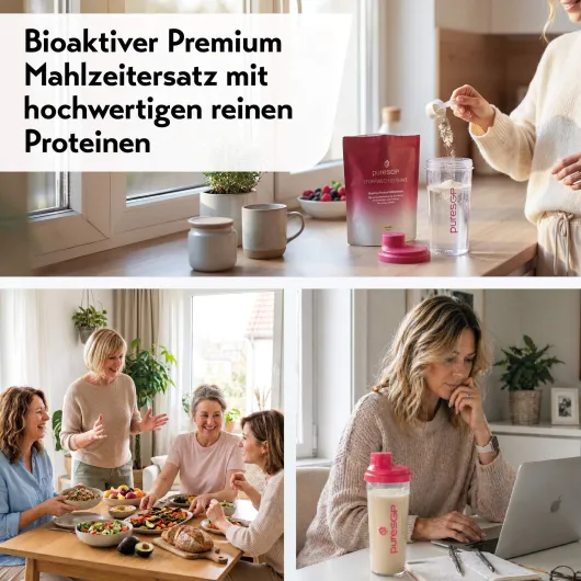PureSGP Stoffwechsel-Shake Pulver Starter Set 4 Beutel