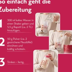 PureSGP Stoffwechsel-Shake Pulver Starter Set 4 Beutel