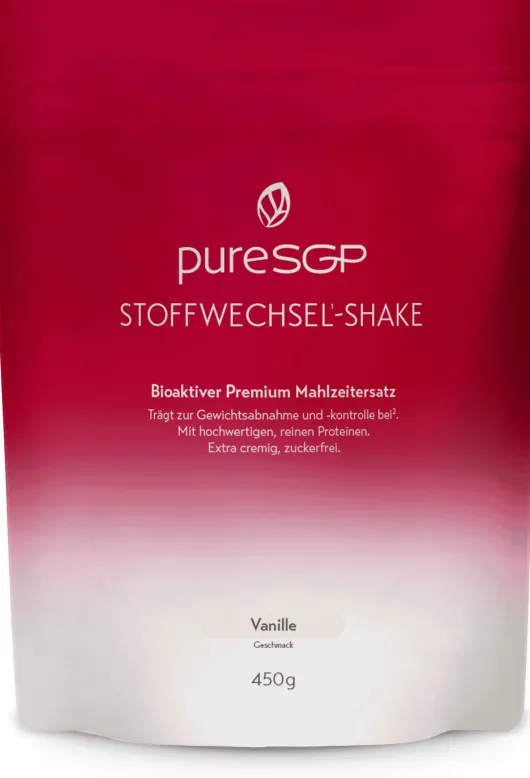 PureSGP Stoffwechsel-Shake Pulver Vanille 450 g
