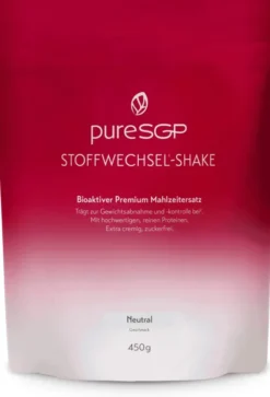 PureSGP Stoffwechsel-Shake Pulver neutral 450 g