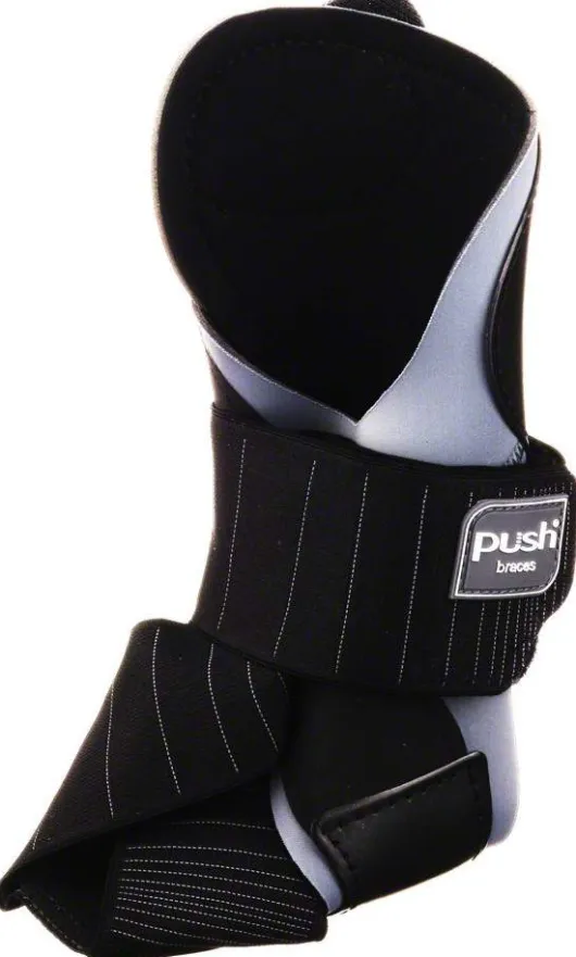 Push Aequi Knöchelorthese Gr.2 Links Schwarz-Grau