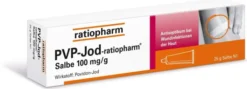 Pvp-Jod-Ratiopharm Salbe 100mg Pro G 25g