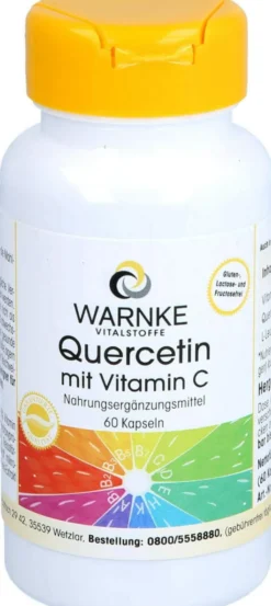 Quercetin Mit Vitamin C 60 Kapseln
